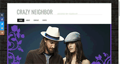 Desktop Screenshot of crazyneighbor.biz